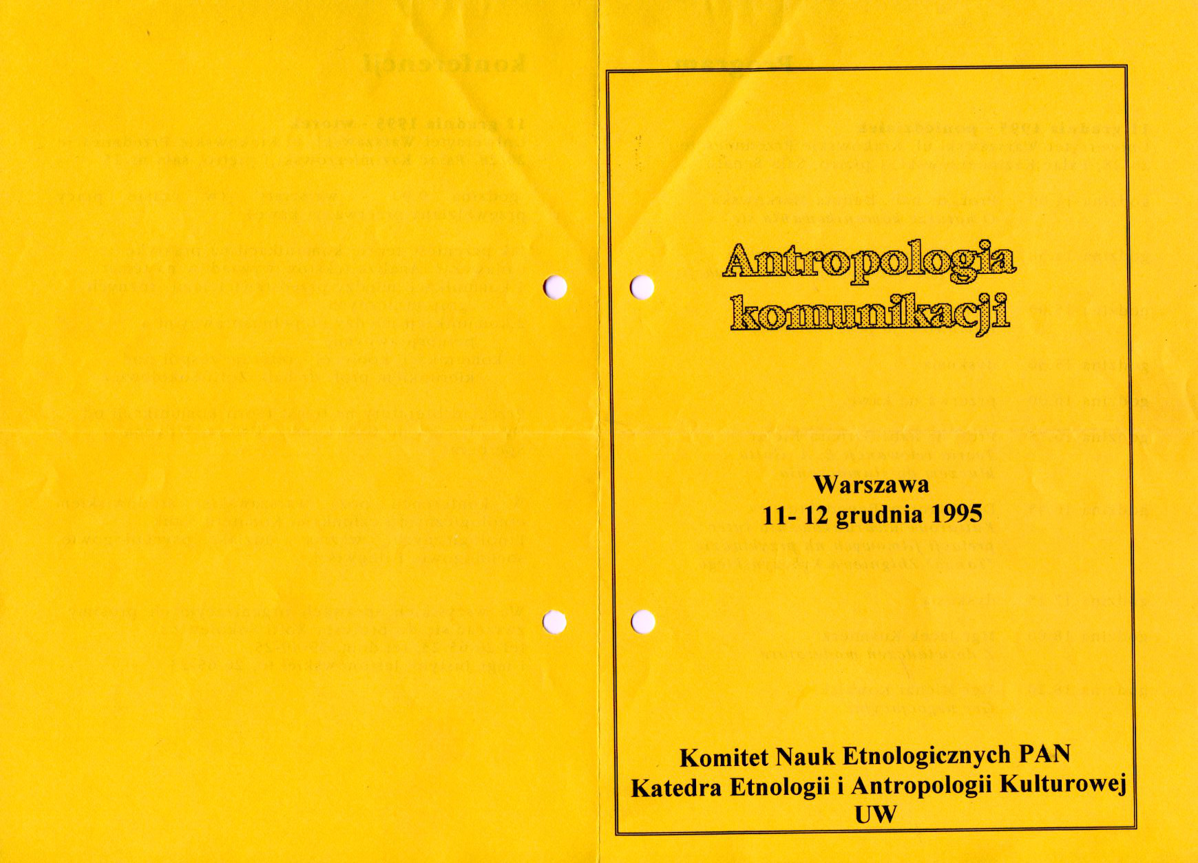 konferencja-1995-Warszawa-program1