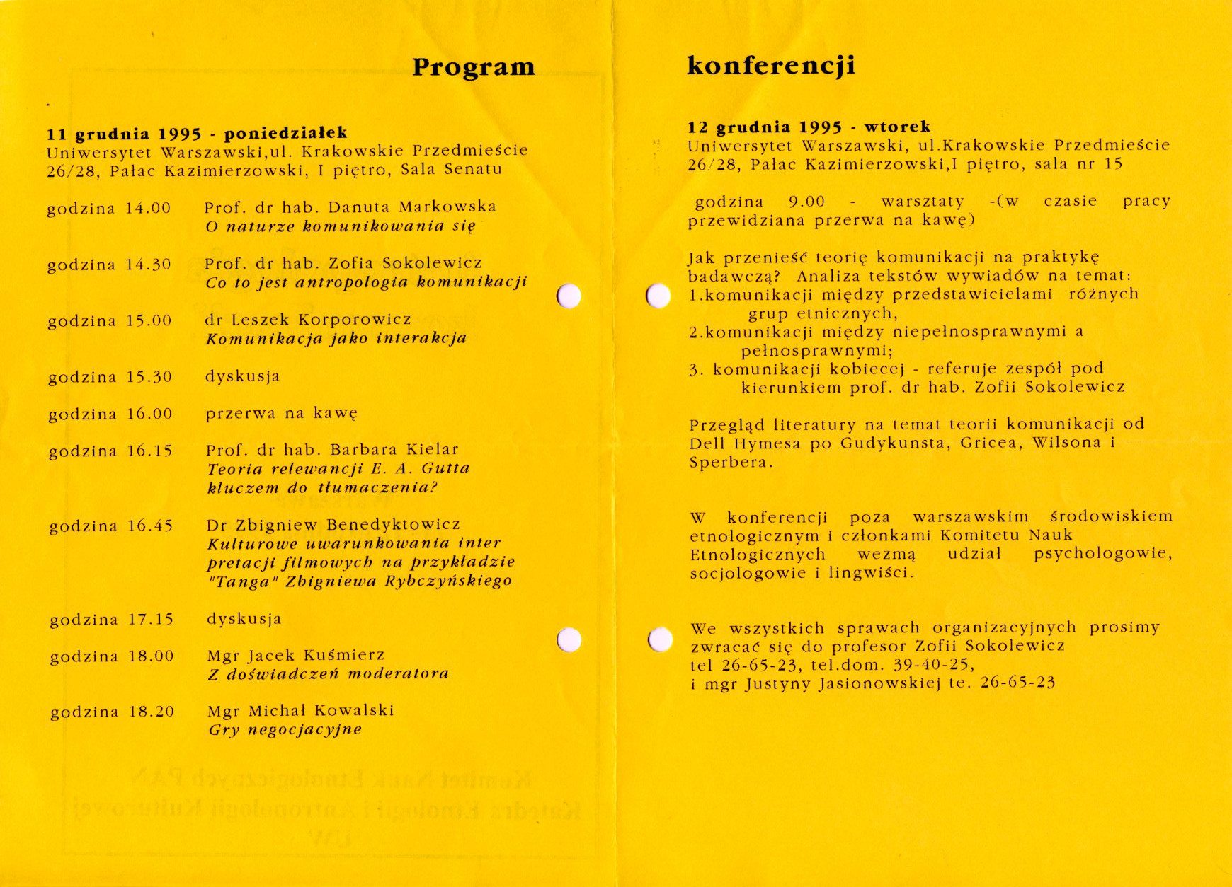konferencja-1995-Warszawa-program2